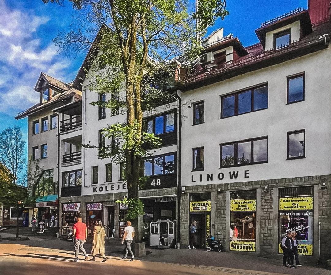 Ferienwohnung Apartament Z Widokiem Na Krupowki, Krupowki 48 "Budynek Polskich Kolei Linowych" Zakopane Exterior foto